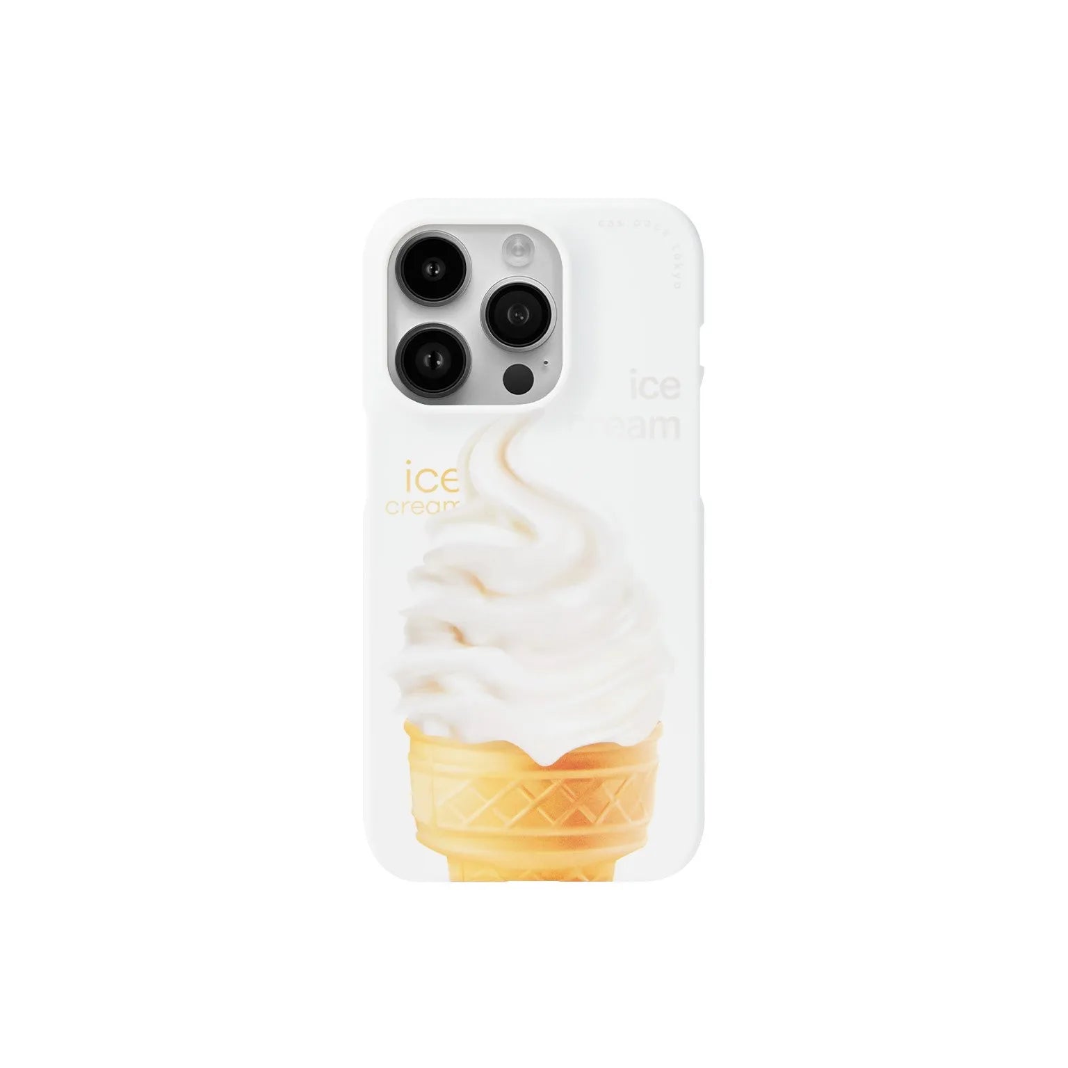 cas:pace 23A/W「icecream」フィルム携帯ケース - cas:pace 殼空間